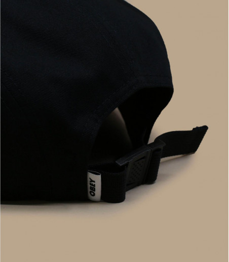 Obey 5 panel Obey noir Obey 5 panel Obey noir